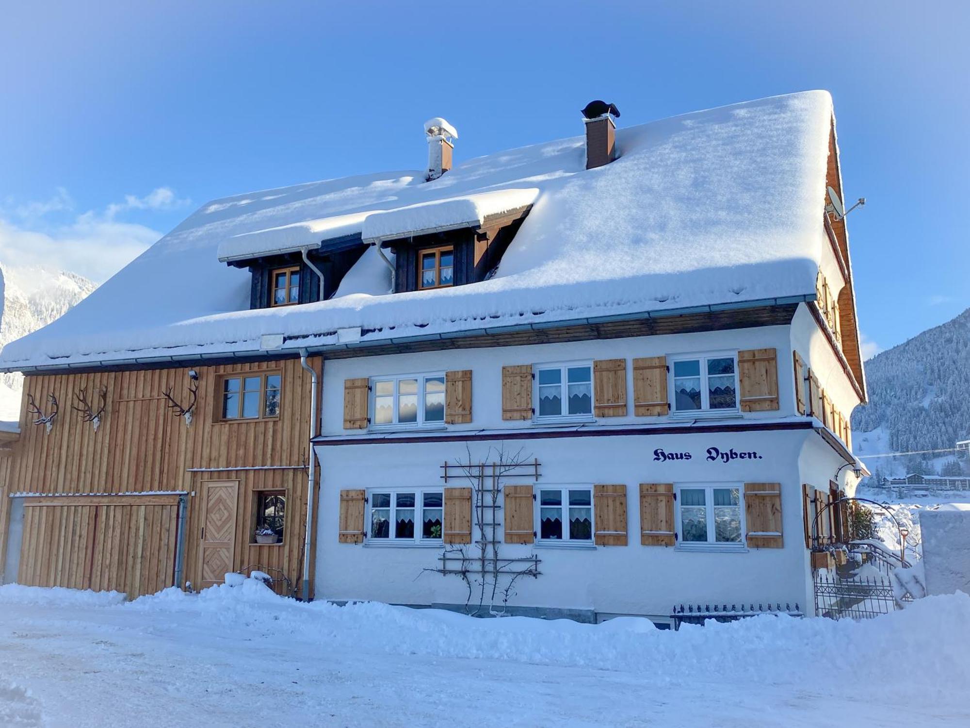 Haus Oyben Apartment Bad Hindelang Exterior foto